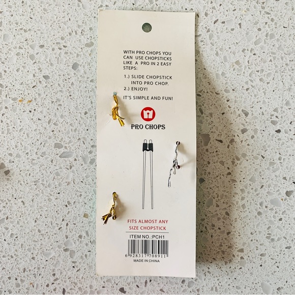 Pro Chops Chopsticks Connectors - Set of 2 Three Packs (6 Total) - New! - Picture 2 of 3